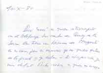 [Carta de José María de Llanos a Francisco Umbral]