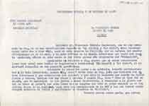 [Carta de José García Caraballo a Francisco Umbral]