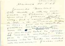 [Carta de Vicente Aleixandre a Francisco Umbral]