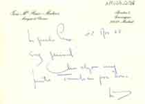 [Carta de José María Ruiz-Mateos a Francisco Umbral]