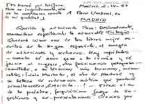 [Carta de Ramón de Garciasol a Francisco Umbral]