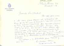 [Carta de Dámaso Alonso a Francisco Umbral]