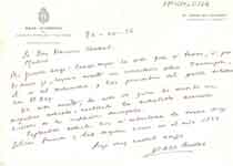 [Carta de Francisco Moreno y de Herrera, Conde de los Andes, a Francisco Umbral]