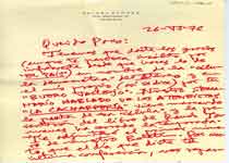[Carta de Rafael Flórez a Francisco Umbral]