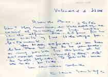 [Carta de Elena Santiago a Francisco Umbral]