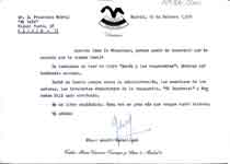 [Carta de Adolfo Marsillach a Francisco Umbral]