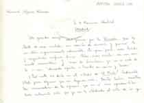 [Carta de Fernando Lázaro Carreter a Francisco Umbral]