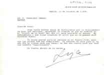 [Carta de Juan José Alonso Millán a Francisco Umbral]