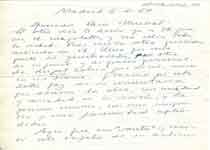 [Carta de Vicente Aleixandre a Francisco Umbral]