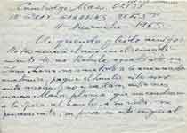 [Carta de Jorge Guillén a Francisco Umbral]