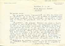 [Carta de Antonio Buero Vallejo a Francisco Umbral]