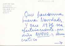 [Carta de Javier Foz Sala a Francisco Umbral]