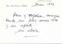 [Carta de Rosa Pueblo a Francisco Umbral]