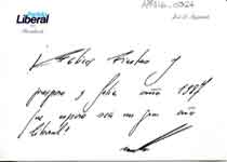 [Carta de José Antonio Segurado a Francisco Umbral]