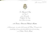 [Carta de Alberto Aza Arias como Jefe de la Casa Real de su Majestad el Rey, en nombre de Juan Carlos I, Rey de España, a Francisco Umbral y María España]