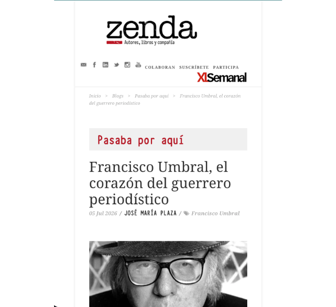 Artículo prensa